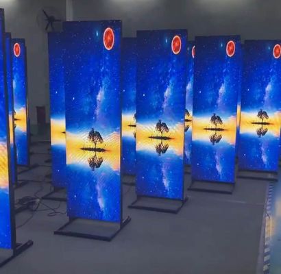 Poster Media 760mmX1920mm 3mm Indoor Full Color LED Display