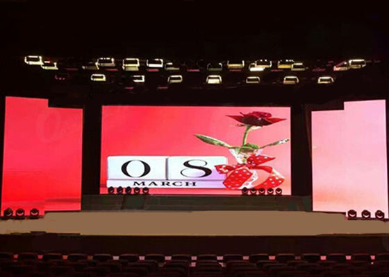 China Manufacturer Indoor Full Color P3 Led Screen Stage For Video High Definition Fixed Video Wall supplier