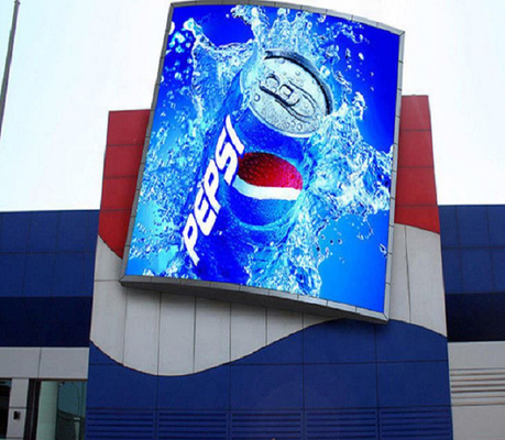 High Waterproof Level OOH Advertising LED Display with RGB LED and Customized Panels