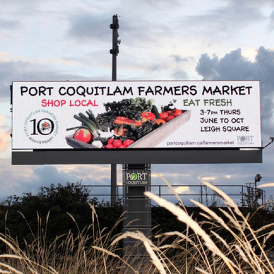 Customized Outdoor P8 LED Advertising Display with 7500nits Brightness and IP65 Protection