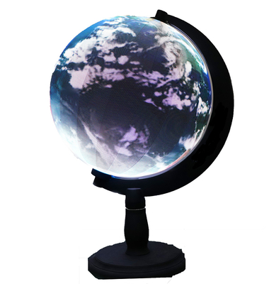 Indoor P1.95 Sphere LED Screen 800nits HD Screen Quality Delicate Design