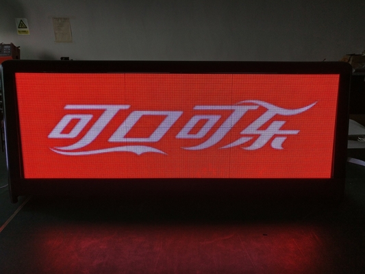 P4 LED Moving Signage for Taxi-Top Advertising High Brightness Waterproof 4G/USB Control