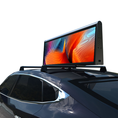 P4 LED Moving Signage for Taxi-Top Advertising High Brightness Waterproof 4G/USB Control
