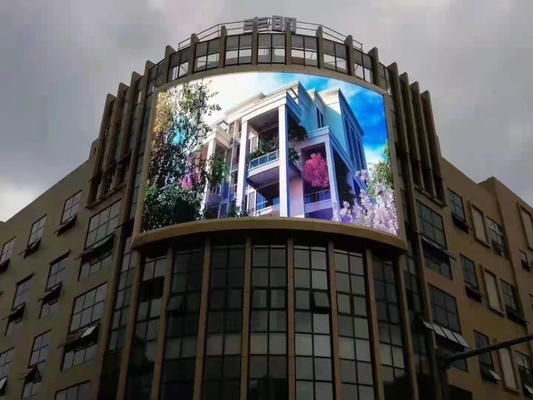 High Waterproof Level OOH Advertising LED Display with RGB LED and Customized Panels
