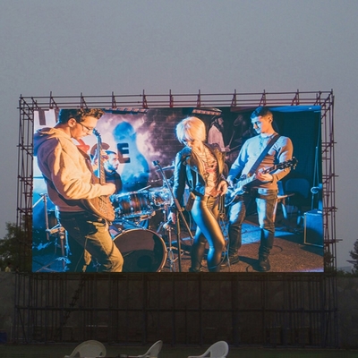 High Brightness P3.91 Waterproof LED Screen for Rental Stage Backdrop at Public Events