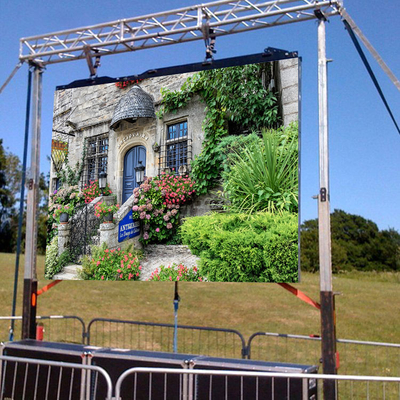 Quick Set-up P4.81 Outdoor LED Display Ideal for Staging and OOH Cinema Broadcasting