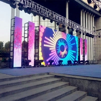 Quick Set-up P4.81 Outdoor LED Display Ideal for Staging and OOH Cinema Broadcasting