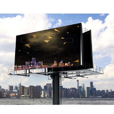 Outdoor Full Color P4 P5 P8 P10 Wall-mounted Billboard Naked-eye 3D Board Fixed Advertising