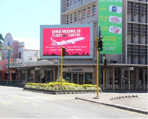 Outdoor Full Color P4 P5 P8 P10 Wall-mounted Billboard Naked-eye 3D Board Fixed Advertising