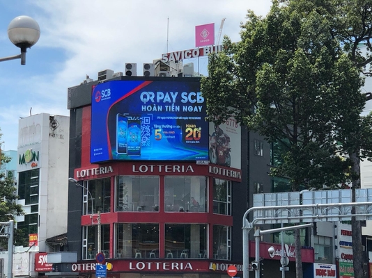 China Outdoor Waterproof P8 Fixed Advertising Video Screen SMD LED Display Billboard Out of Home Advertising DOOH Pantalla supplier