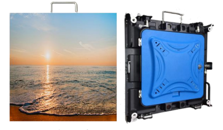 480mm*480mm Cabinet  Outdoor Fixed LED Screen P2.5 SMD1415 Waterproof For Advertising Board