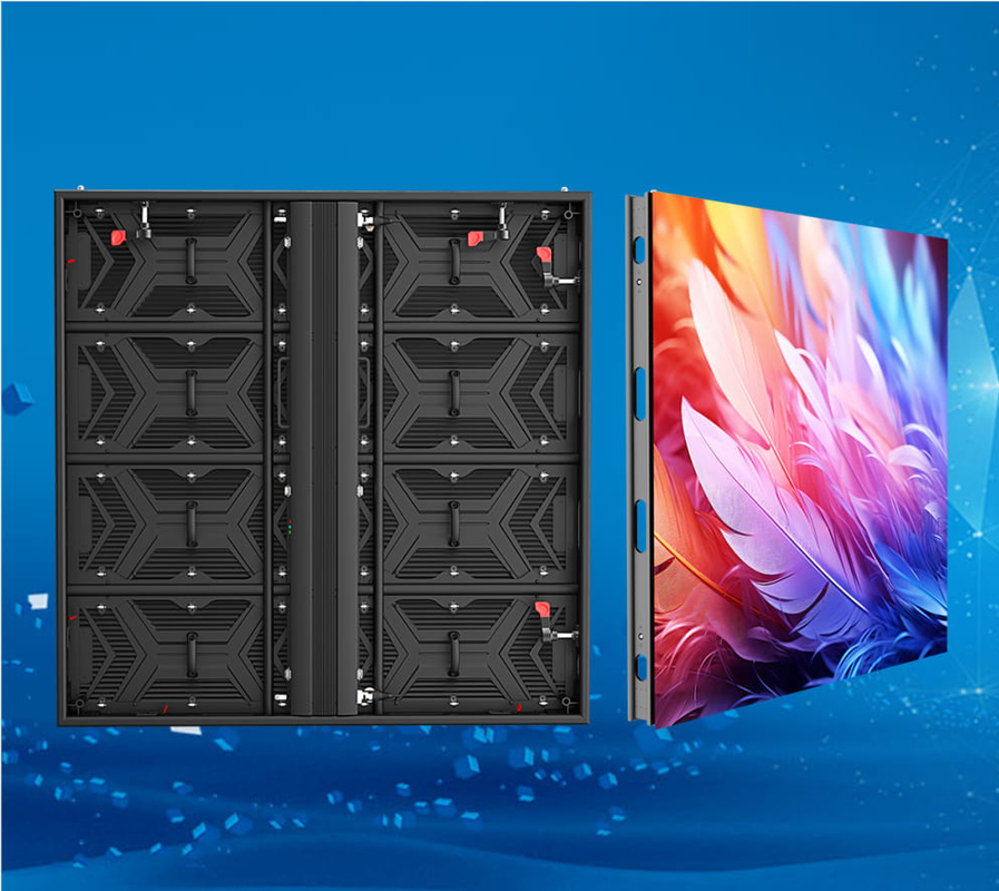 High Brightness P4.8 Outdoor LED Display With Common Cathode Design For Lower Operating Costs