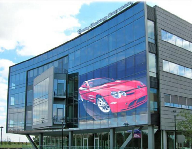Transparent Led Screen 1000*500 1000*1000 Customize Size Indoor Series Glass Shopping Mall Fixed Or Hoisting