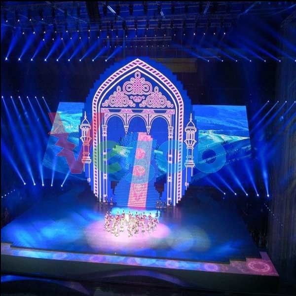 High Resolution Led Display Indoor Full Color RGB Screen Easy Installation