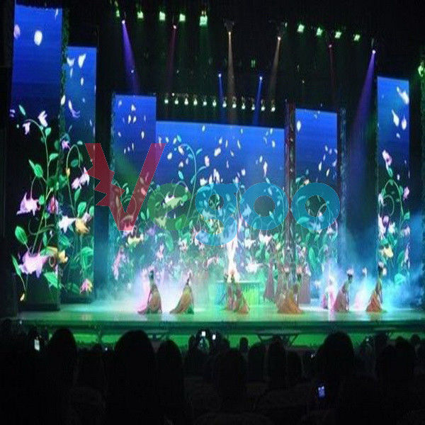 Super Light  Stage LED Screens 3.91mm Video Wall Led Display Noiseless