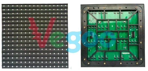 Commercial Advertising P16 Outdoor Full Color Led Display 3906 Pixel/M2