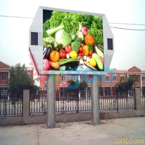 UV - Proof Shockproof P8 Smd Outdoor Led Display Full Color 10bit / 14bit Signal Processing