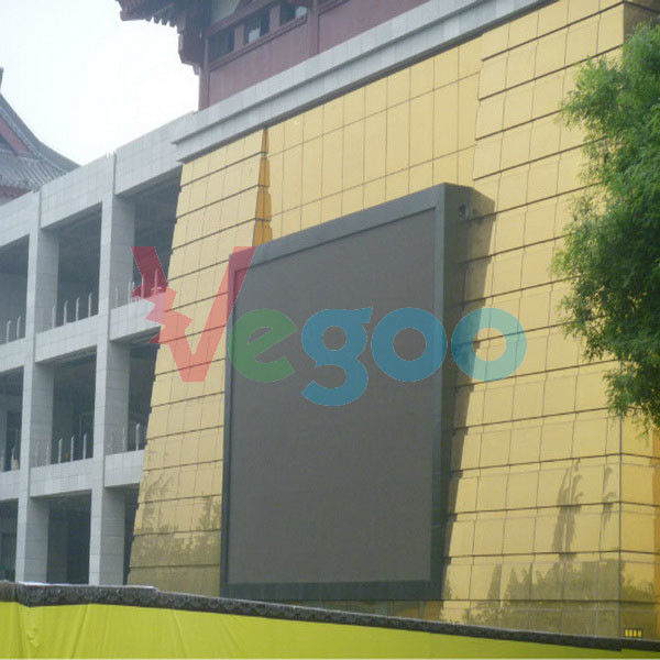 Advertising P10 Outdoor Full color LED Display 5500cd/㎡