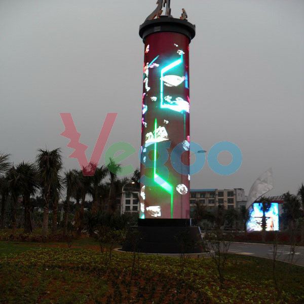 Light weight P10 Outdoor Full color LED Display 5500cd/㎡