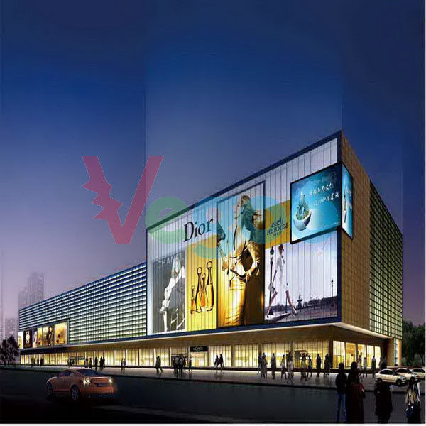 Fire-proof anti-UV P16 Outdoor Full color LED Display 7500cd/㎡