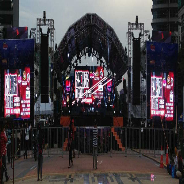 Commercial P3 Indoor Full Color LED Display Hire Ads Led Signs 192mm×192mm