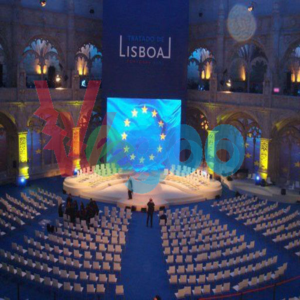 Commercial Advertising P3.91 Rental LED Display For Mobile Media / Shopping Mall LED Screen