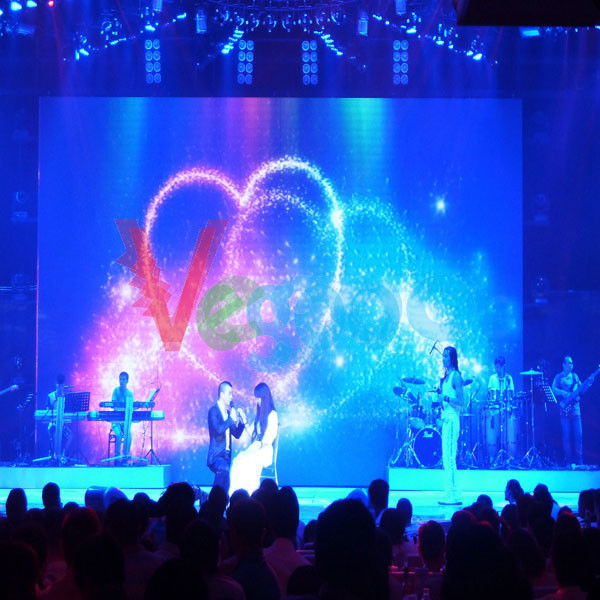 Anti Corrosion P4 Rental LED Display , High Resolution Led Video Display Board
