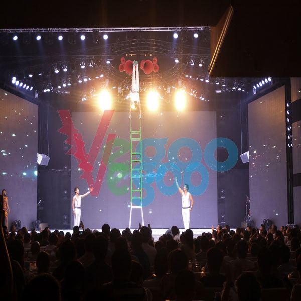 MBI5124 / ICN 2038S Rental LED Display P5 Outdoor Full Color LED Screen 6000cd/㎡