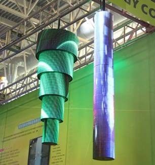 Indoor Full Color Flexible Led Video Screen P4 MTBF 50000 Hours