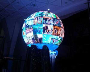 P4mm Rental Video Full Color Led Led Ball For Stage Backdrop 1000cd/㎡