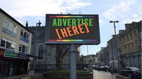Outdoor Full Color 1R1G1B SMD2727 Pole LED Display 6000cd/㎡ 320mm×160mm