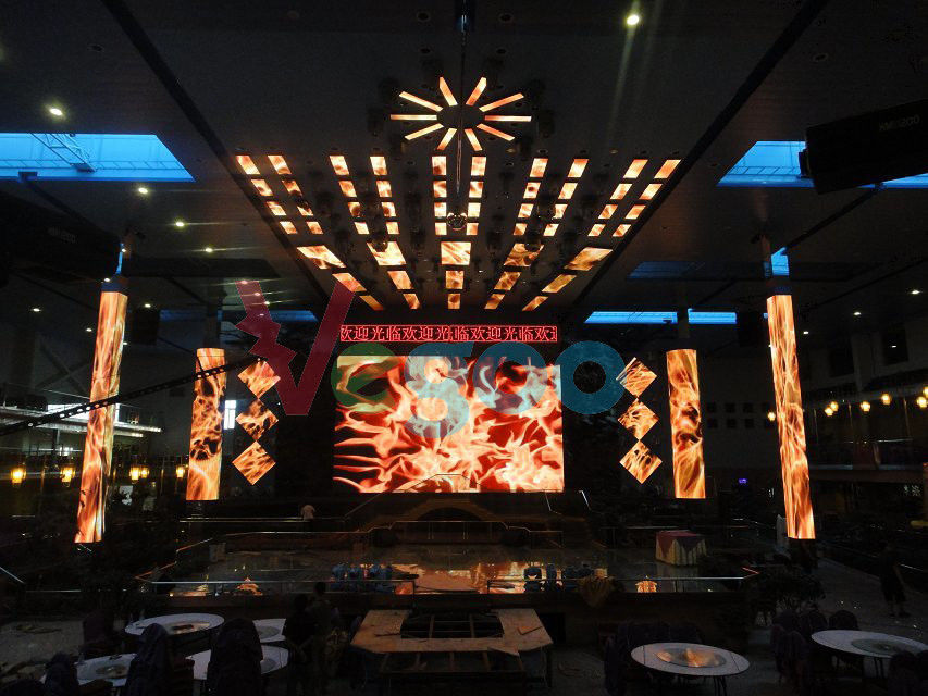 P1.923 HD LED Display Indoor Advertising Digital Billboards Life Span 100000 Hours