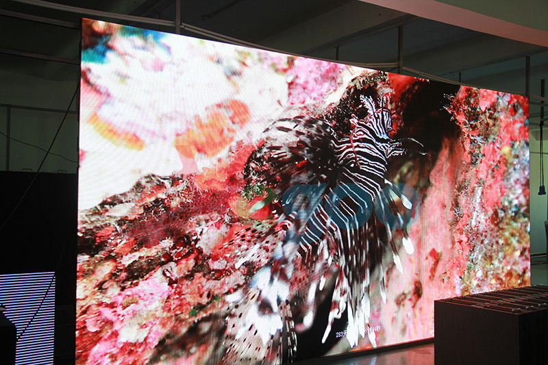 High Brightness Rental LED Display HD P3.91 RGB Video AVI MOV 65536 Pixel / M2