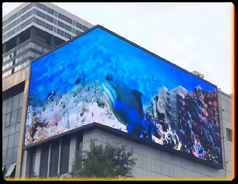 P10 Outdoor LED Display 960X960mm Aluminum Cabinet SMD3535 Brightness 6500CD/m2 Nova System