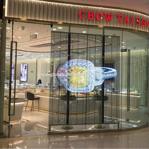 High Transparency and Vivid Content Our LED Transparent Screens for Storefronts and Exhibitions