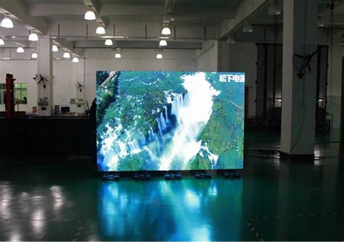 High Brightness HD LED Display Wall For For Indoor Advertising Municipal Engineering