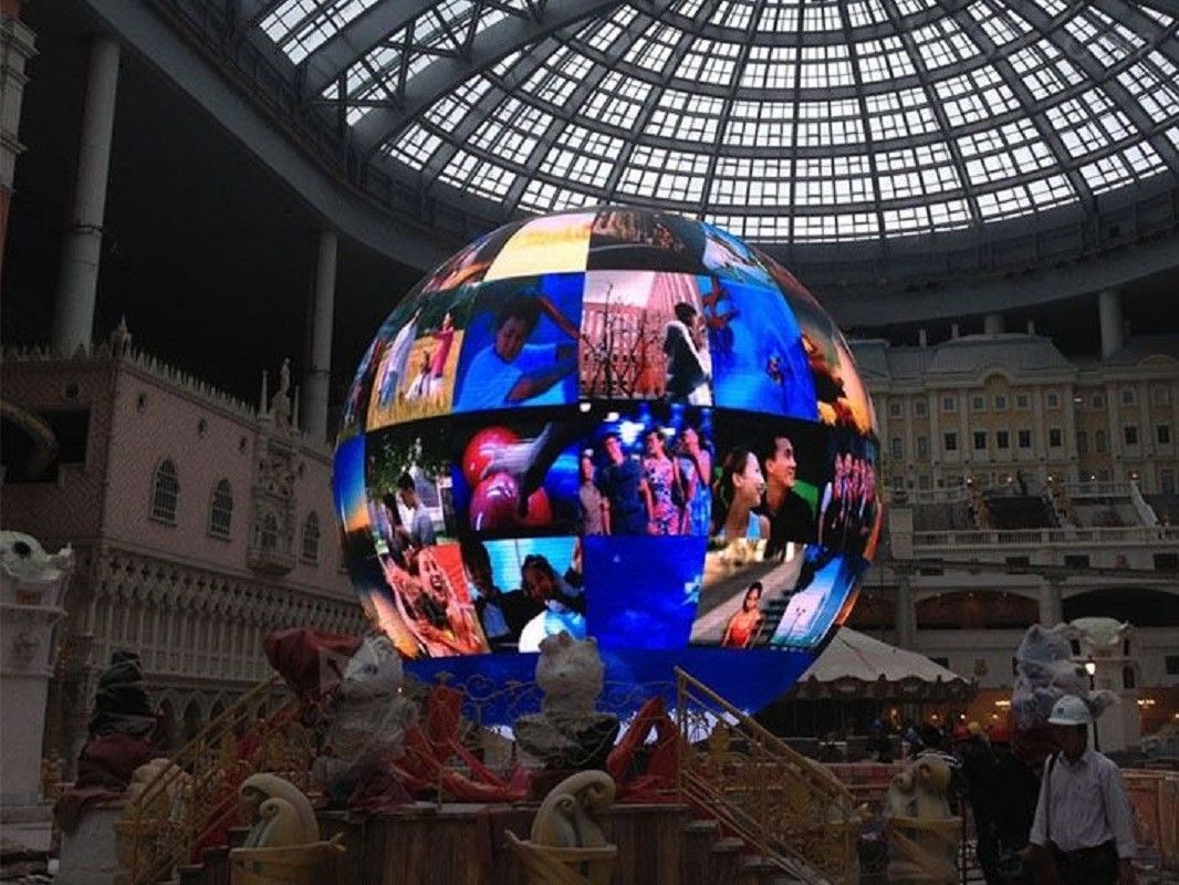 Globe Display P2.5 High Gray Scale Fine Quality Soft Colors Low Power Long Life