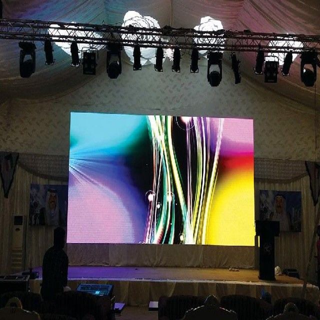 Digital Videos Stage LED Screens , Bright P4.81 Rental LED Display Panel