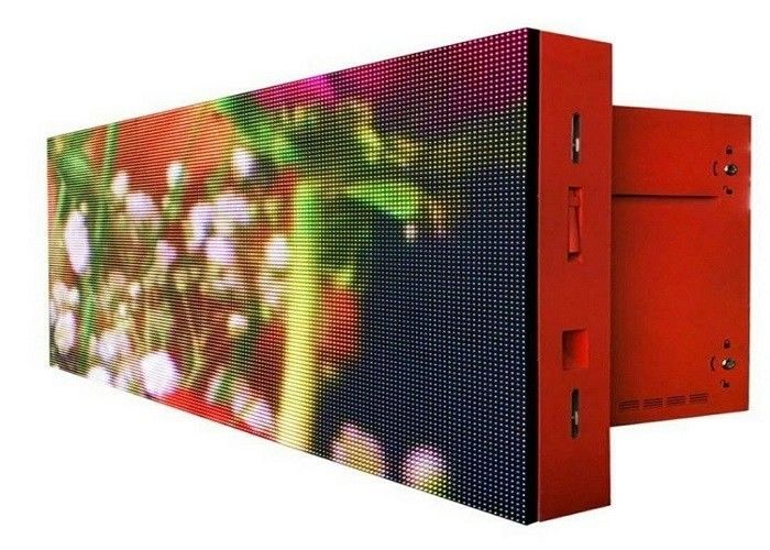 Led Advertising Board Outdoor P5 Module Size160x160mm  Customized Iron Red Grey Black Cabinet