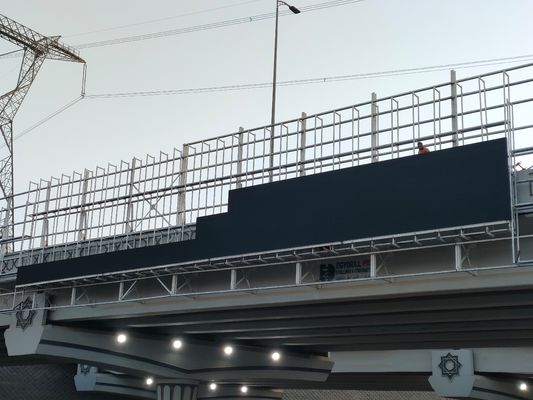 SMD2727 Outdoor LED Display 960X960mm Aluminum Cabinet with 6500CD/m2 Brightness