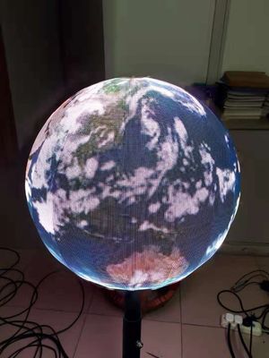 OEM customized LED pantallas P1.9 globe sphere ball display 0.5m diameter private individual module